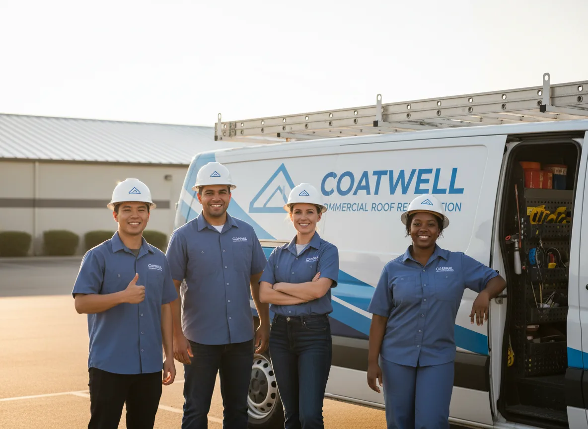 Commercial roof coating company in Ledbetter, TX